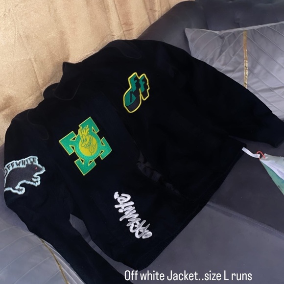 Gently Worn 100% authentic off white jacket